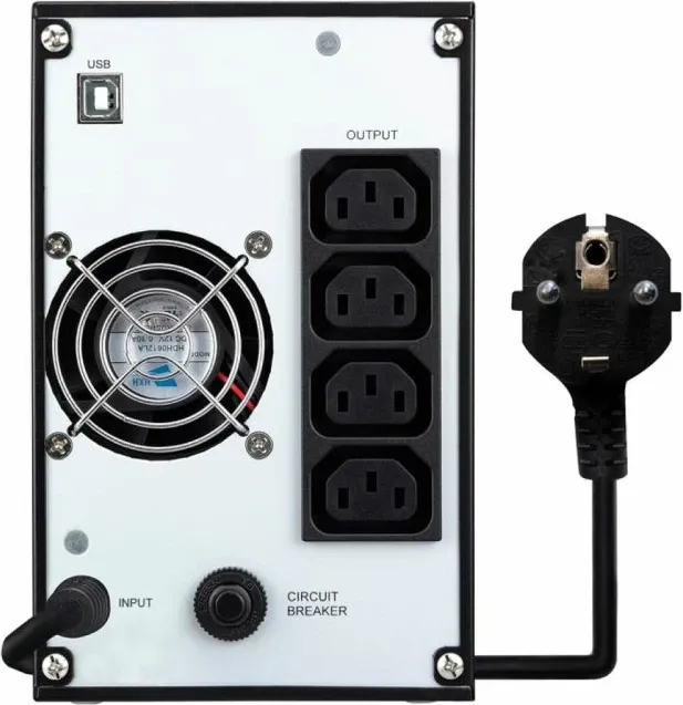 UPS TECNOWARE EVO DSP PLUS FGCEDP802IEC 800VA/480W 4x IEC C13, i zi - 3