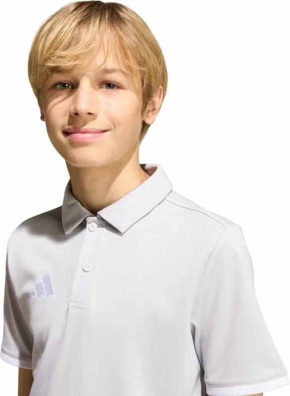Maicë polo për fëmijë adidas Entrada 26, gri e çelët - 14