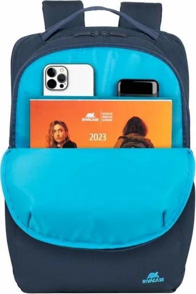 Çantë shpine për laptop RIVACASE 7764 15.6\", blu e errët - 10