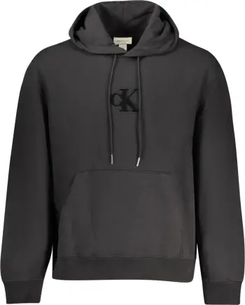 Duks Calvin Klein zip për meshkuj, të zi