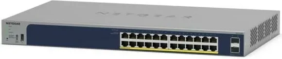Switch NETGEAR GS724TPv3 Managed L2 Gigabit Ethernet PoE Gri - 1