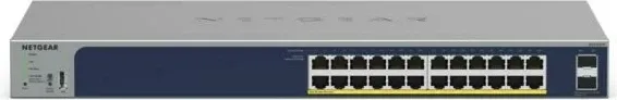Switch NETGEAR GS724TPv3 Managed L2 Gigabit Ethernet PoE Gri - 2