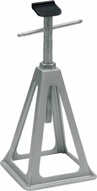Kriko niveluese BRUNNER ALU-JACK 2.0 7140001N, 1.5 t, 29-42 cm, set 2 copë, gri