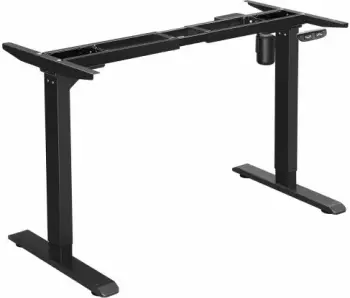 kornizë tavoline elektrike sit/stand SONGMICS LSD010B01V1, rregullim lartësie 71-112 cm, gjatësi 115-147 cm, ngarkesë 100 kg, e zezë