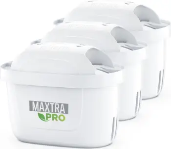 Kartuçë filtruese Brita Maxtra Pro për ujë të fortë, bardhë, 3 copë