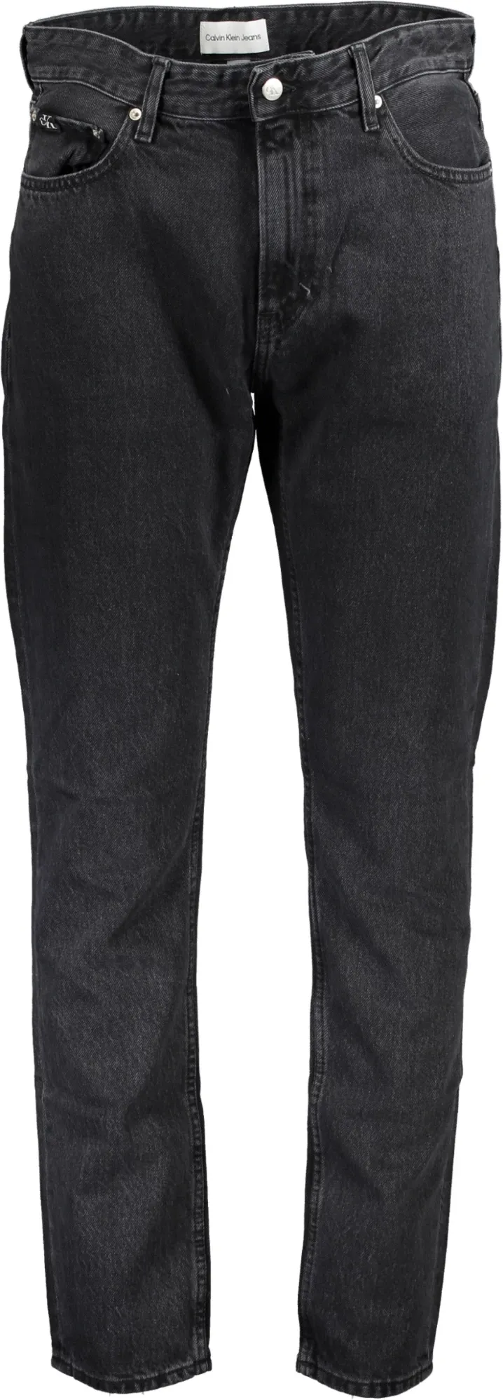 Pantallona xhinse për meshkuj Calvin Klein, të zeza - 1