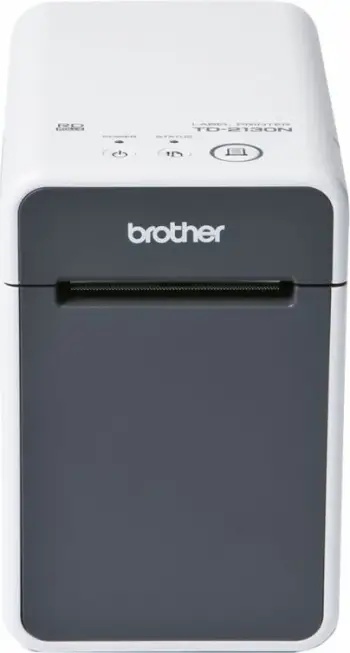 Printer etiketash Brother TD-2135N, i bardhë/gri