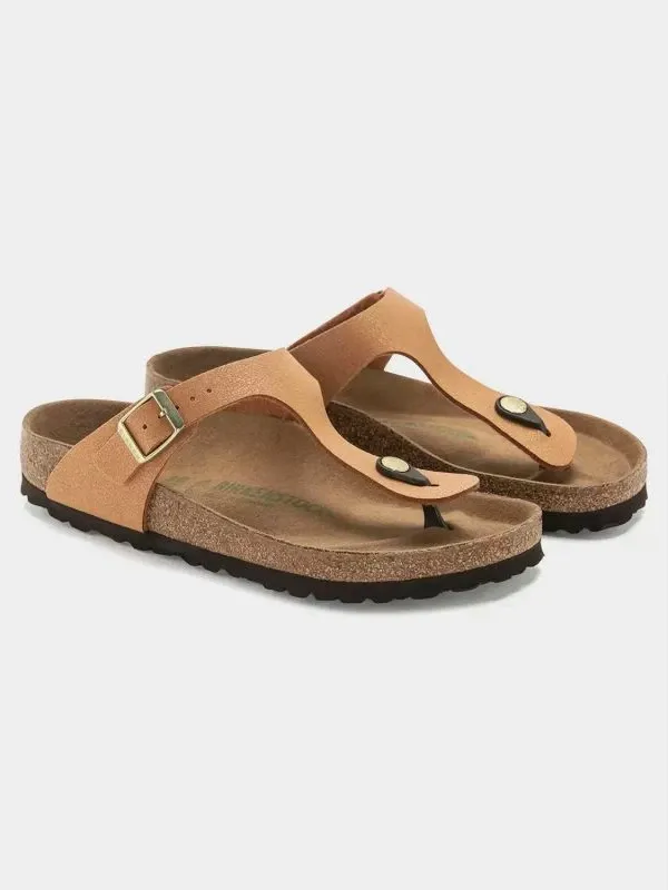 Papuqe për femra Birkenstock, të kafta - 1