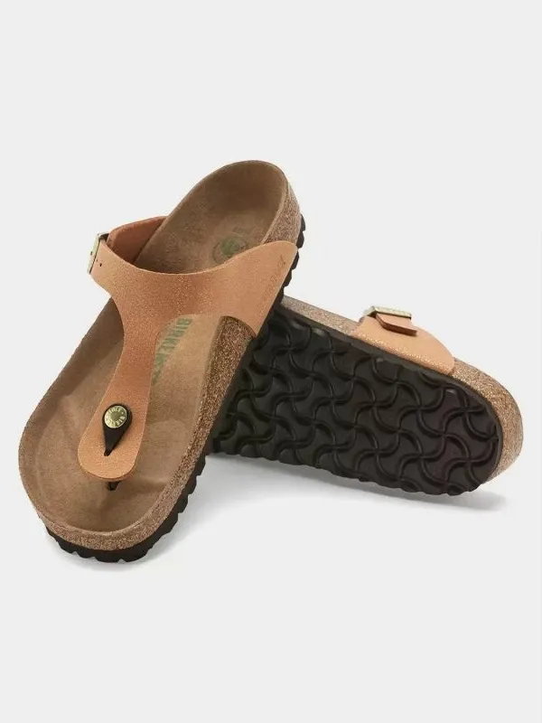 Papuqe për femra Birkenstock, të kafta - 2