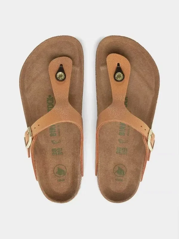 Papuqe për femra Birkenstock, të kafta - 5