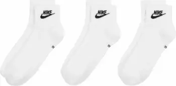 Çorape për meshkuj dhe femra Nike, të bardha