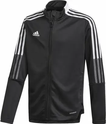 Xhaketë sportive për fëmijë adidas Tiro 21, e zezë