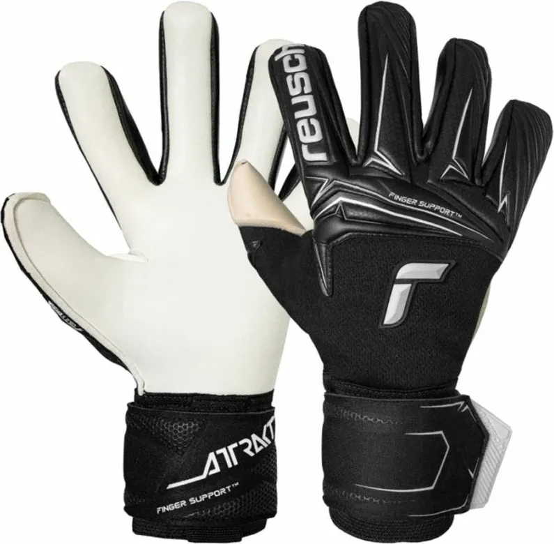 Doreza portieri Reusch Attrakt Gold X NC Finger Support, të arta - 1