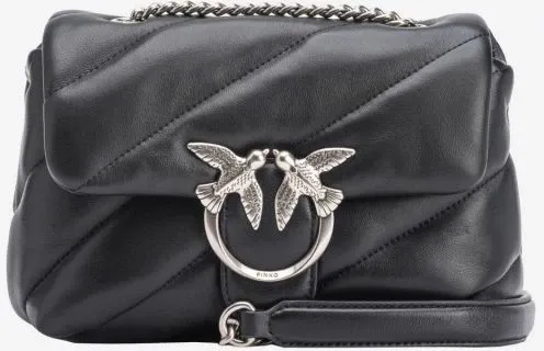 Çantë dore Pinko LOVE PUFF MINI CL 100039 A0F2, e zezë - 1
