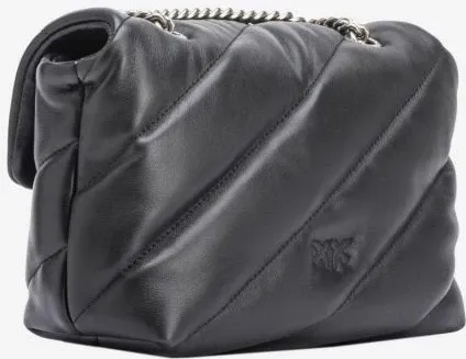 Çantë dore Pinko LOVE PUFF MINI CL 100039 A0F2, e zezë - 2