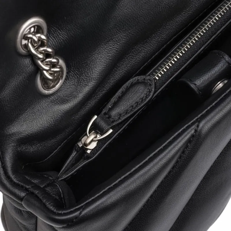 Çantë dore Pinko LOVE PUFF MINI CL 100039 A0F2, e zezë - 6