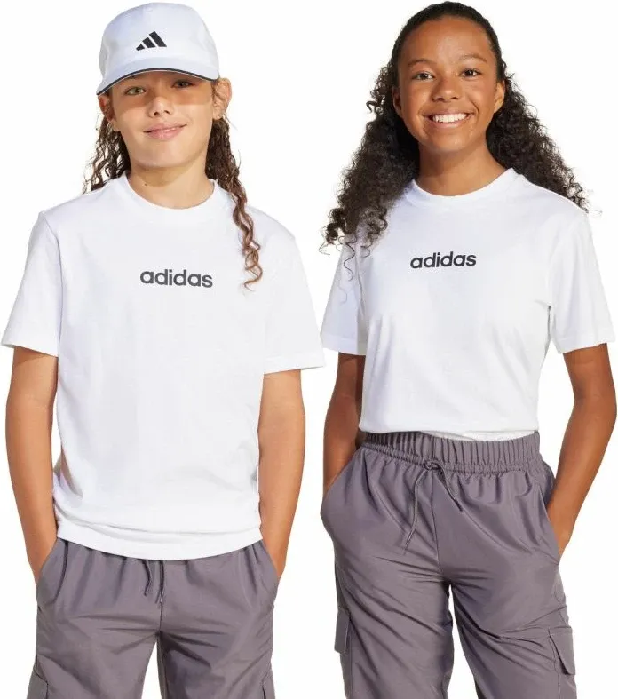 Maicë fëmijësh adidas Essentials JC9747, e bardhë - 1