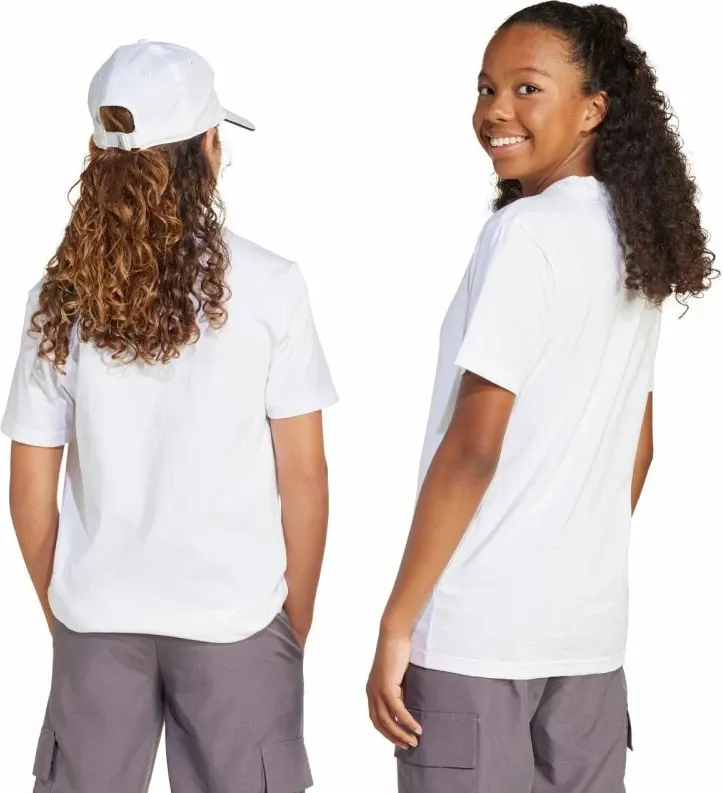 Maicë fëmijësh adidas Essentials JC9747, e bardhë - 3