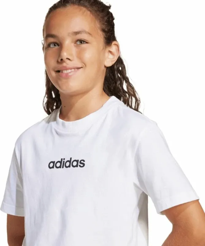 Maicë fëmijësh adidas Essentials JC9747, e bardhë - 6