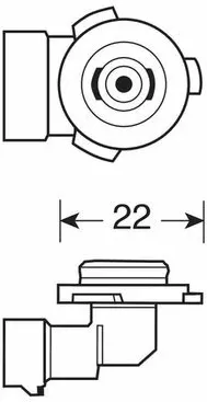Lampa Hb4 9006 12v 55w - 4