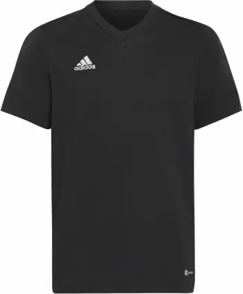 Fanellë futbolli për djem adidas Entrada 22 Jr, e zezë