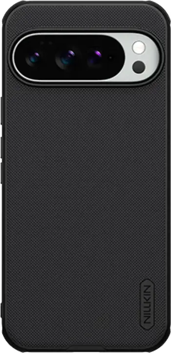 Mbështjellës Nillkin Super Frosted Shield Pro Magnetic për Google Pixel 10 Pro XL, MagSafe, PC+TPU, kënde amortizuese, i zi