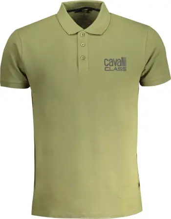 Maicë polo për meshkuj CAVALLI CLASS, e gjelbër