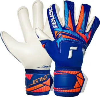 Doreza portieri Reusch Attrakt Gold X Roll Finger, të arta