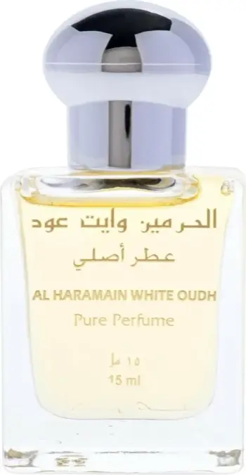 Vaj parfumi Al Haramain White Oudh për femra, 15ml