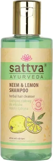 Shampon për femra Sattva Neem & Lemon 210ml