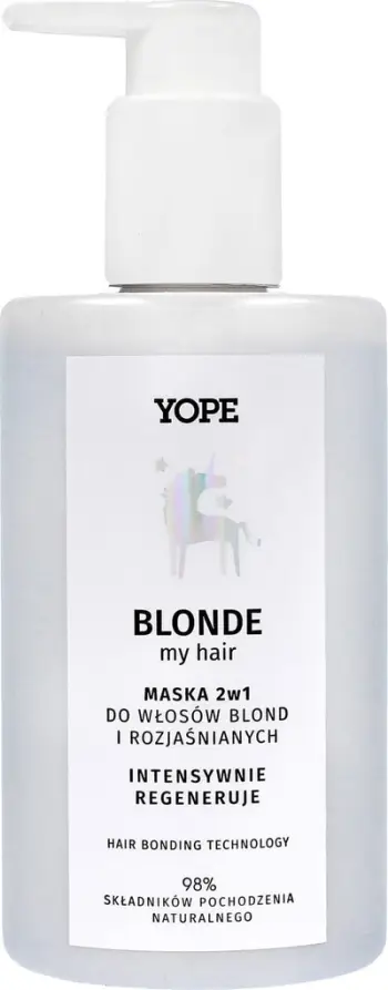 Maskë për flokë Yope Blonde My Hair 2-in-1 për femra, 300ml