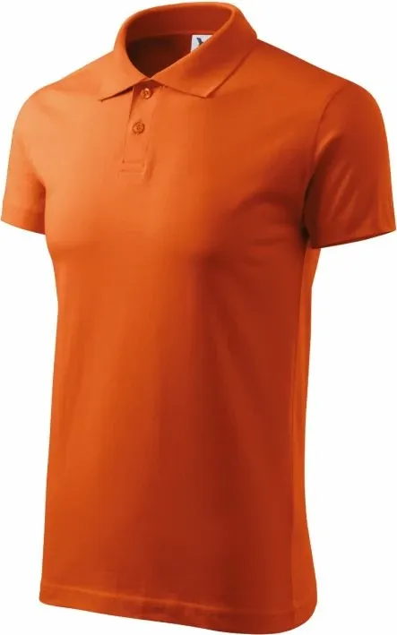 Fanellë polo për meshkuj Malfini, portokalli - 1