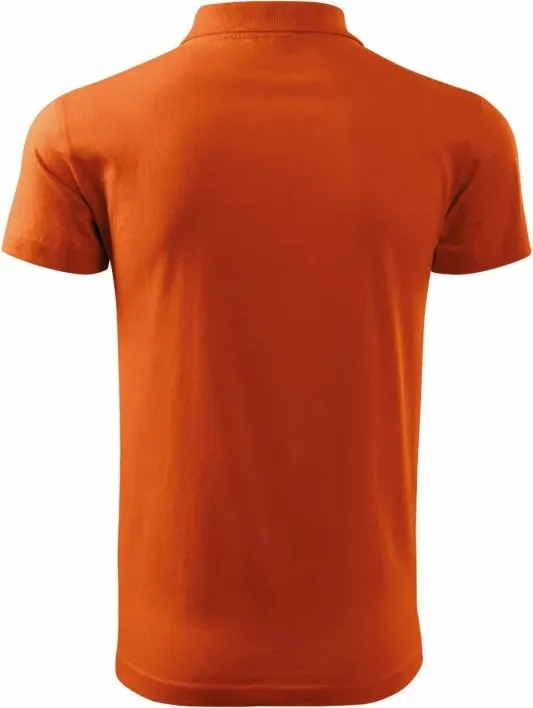 Fanellë polo për meshkuj Malfini, portokalli - 4