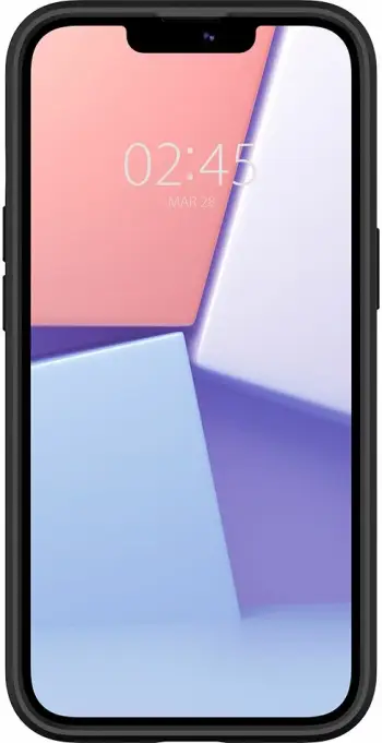 Mbështjellës celulari, Spigen Ultra Hybrid për iPhone 13, TPU + polikarbonat, standard MIL-STD 810G, i hollë, Matte Black