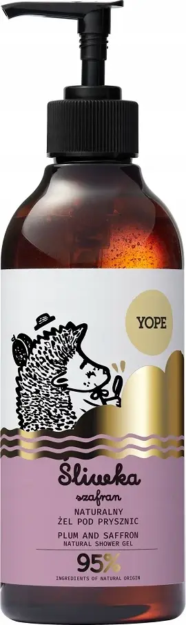 Xhel dushi për femra Yope Plum & Saffron 400ml