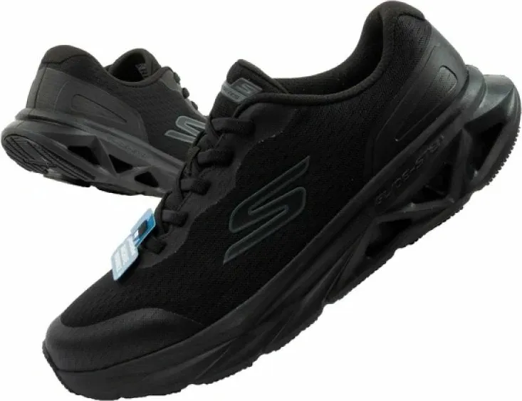 Atlete meshkuj Skechers Glide-Step Vortex, të zeza - 1