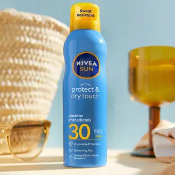 Spray për mbrojtje nga dielli Nivea Sun Protect & Dry Touch Refreshing Sun Protection Mist SPF30, 200ml