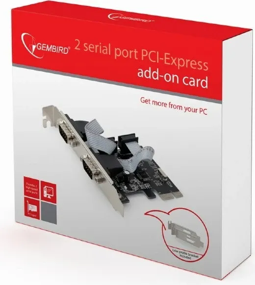 Kartë rrjeti Gembird SPC-22 interface cards, e zezë - 4
