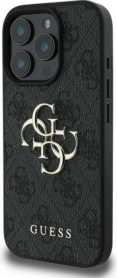 Mbështjellës Guess 4G Big Logo për iPhone 16 Pro, 6.3", i zi - 2