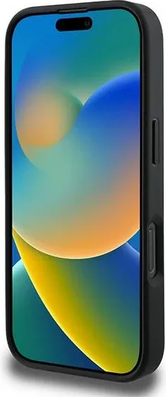 Mbështjellës Guess 4G Big Logo për iPhone 16 Pro, 6.3", i zi - 5