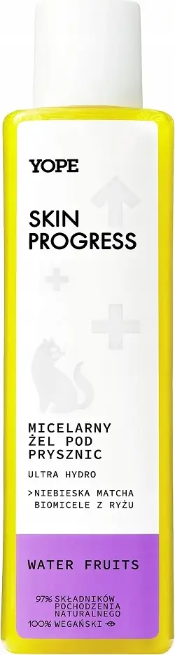 Xhel dushi për femra Yope Skin Progress Micellar Water Fruits 200ml
