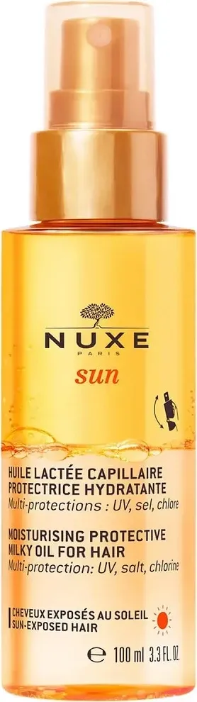 Vaj për flokë Nuxe Sun Two-Phase Protective për femra, 100ml - 1
