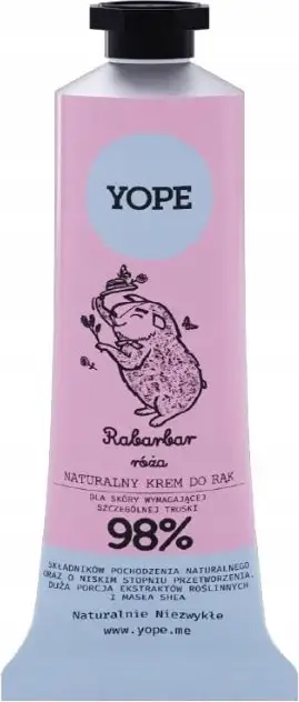 Krem për duar për femra Yope Rhubarb and Rose 50ml