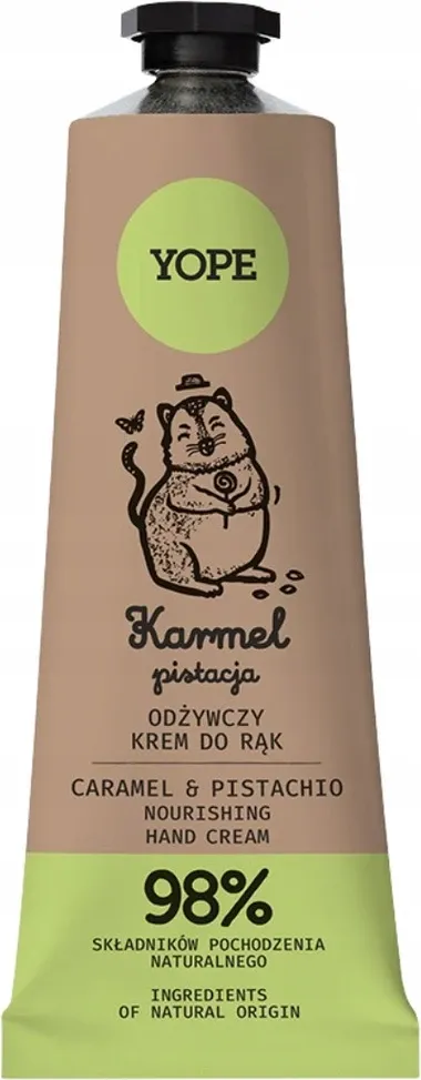 Krem për duar për femra Yope Caramel & Pistachio, 50ml - 1