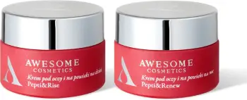 Set krem për sy dhe qepalla femra Awesome Cosmetics Pepti&Rise & Pepti&Renew 2x10ml