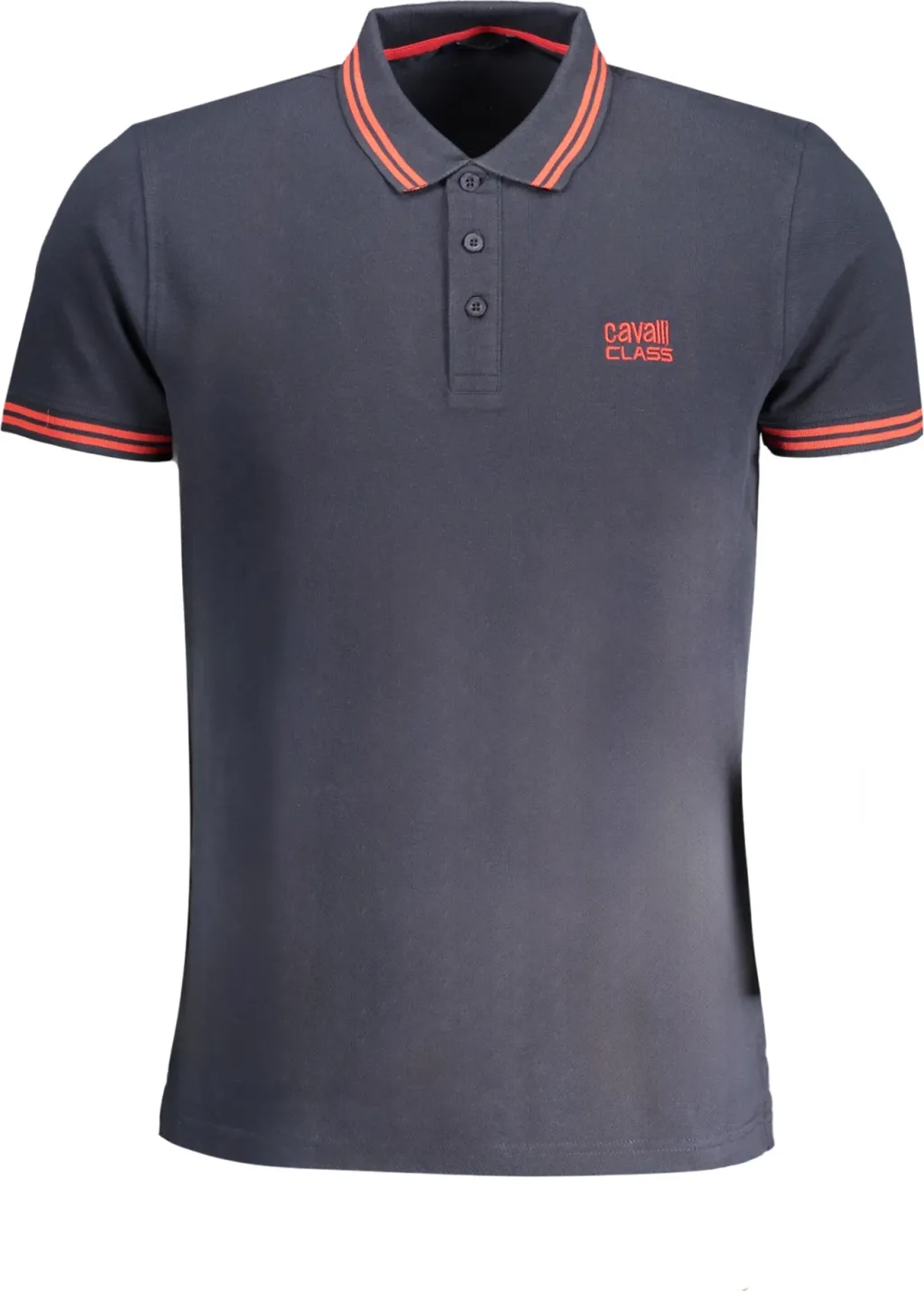 Polo maicë për meshkuj CAVALLI CLASS, të kaltër - 1