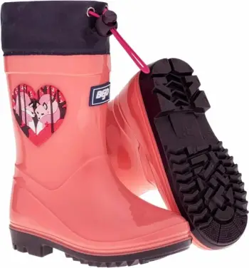 Çizme për vajza Bejo Kai Wellies Jr, të kuqe
