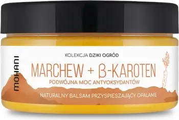 Balm për trup për femra Mohani Natural Tanning Accelerating Carrot + B-Carotene, 100ml