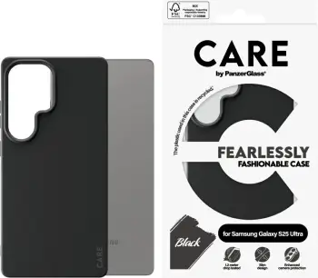 Mbështjellës PanzerGlass CARE për Samsung Galaxy S25 Ultra, e zezë