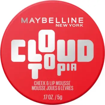 Blush dhe buzëkuq Maybelline Cloudtopia Matte për femra 03 Divine Crimson 5g